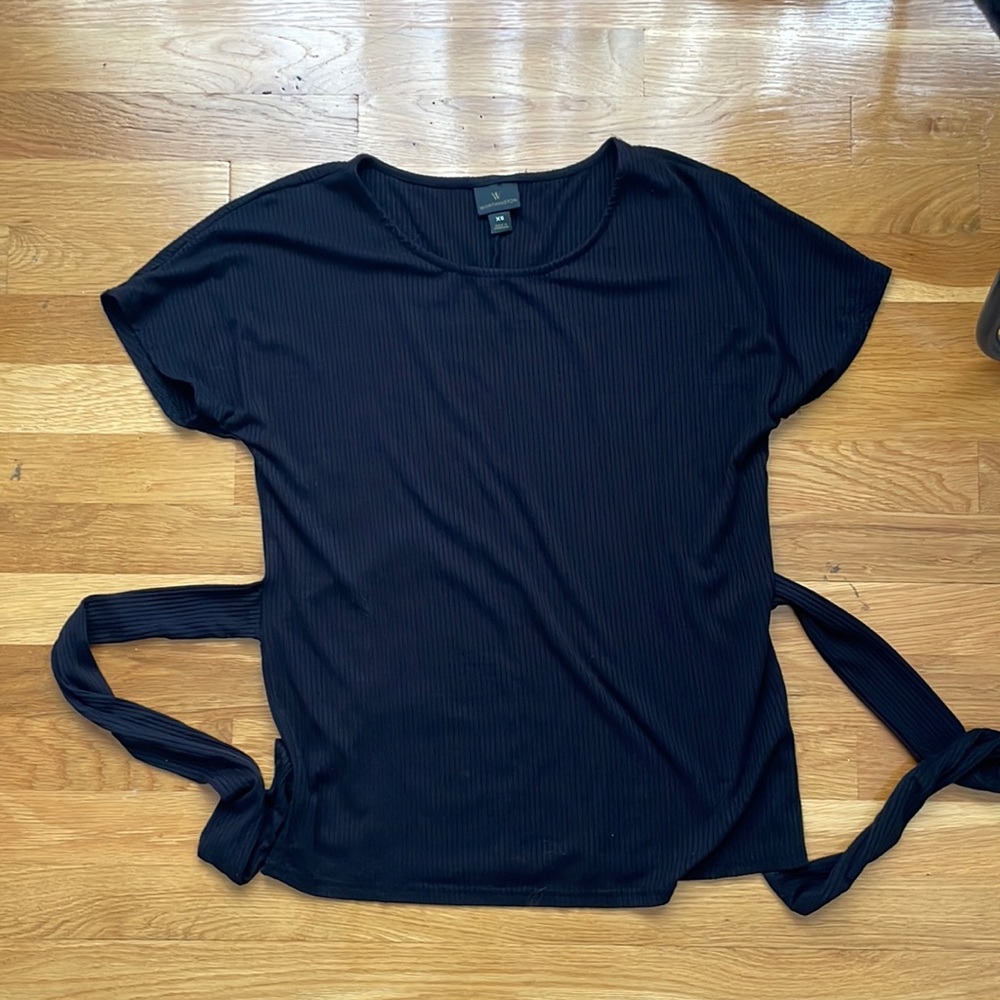 black tie shirt